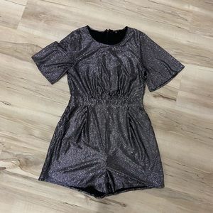 Silver Romper